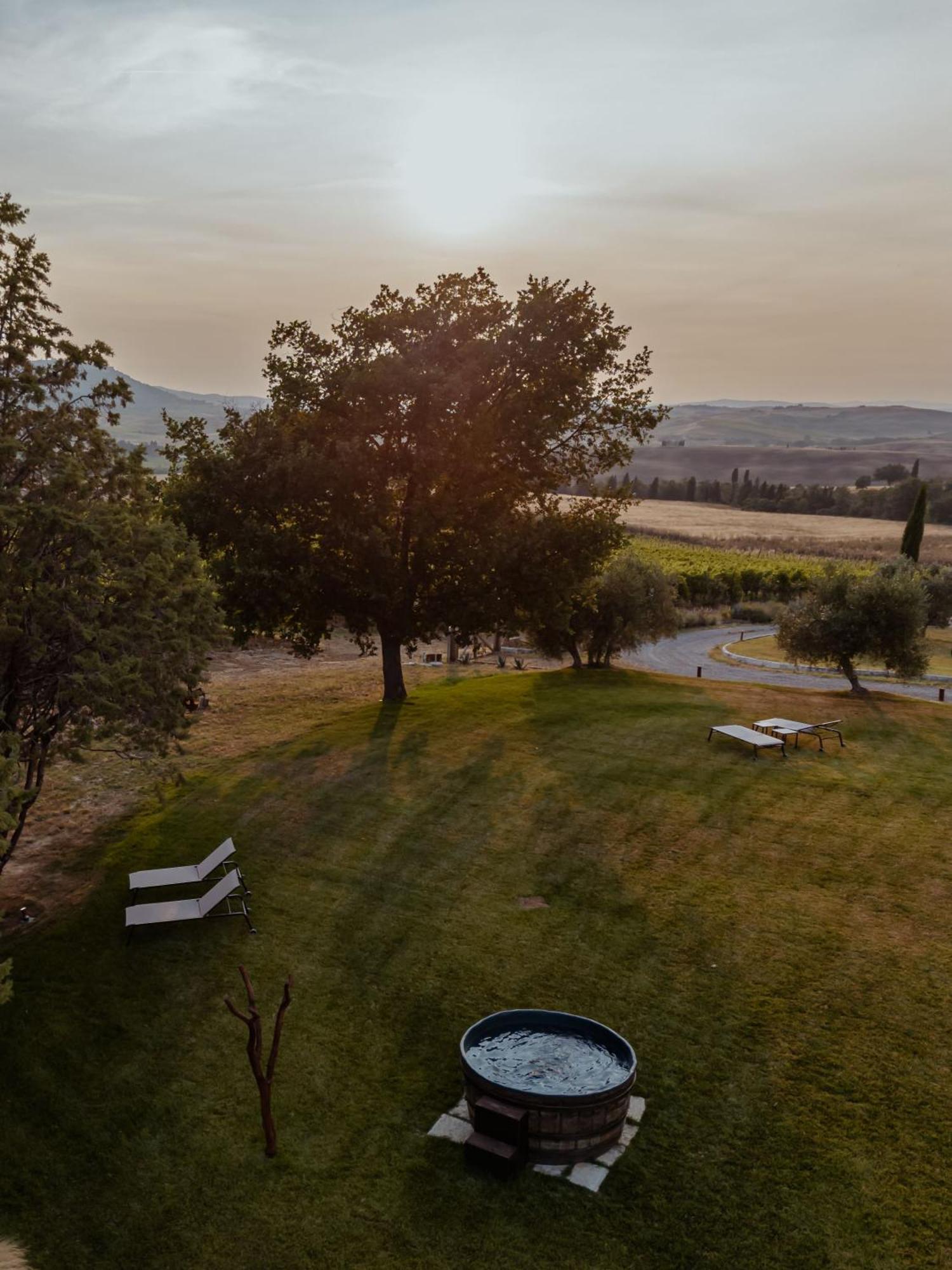 Sce Quiric Villa San Quirico dʼOrcia Kültér fotó