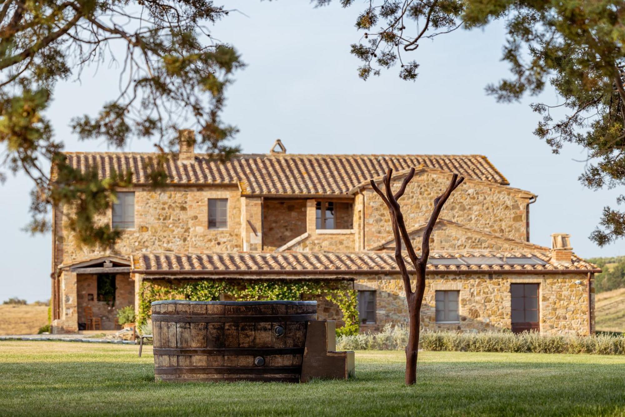 Sce Quiric Villa San Quirico dʼOrcia Kültér fotó
