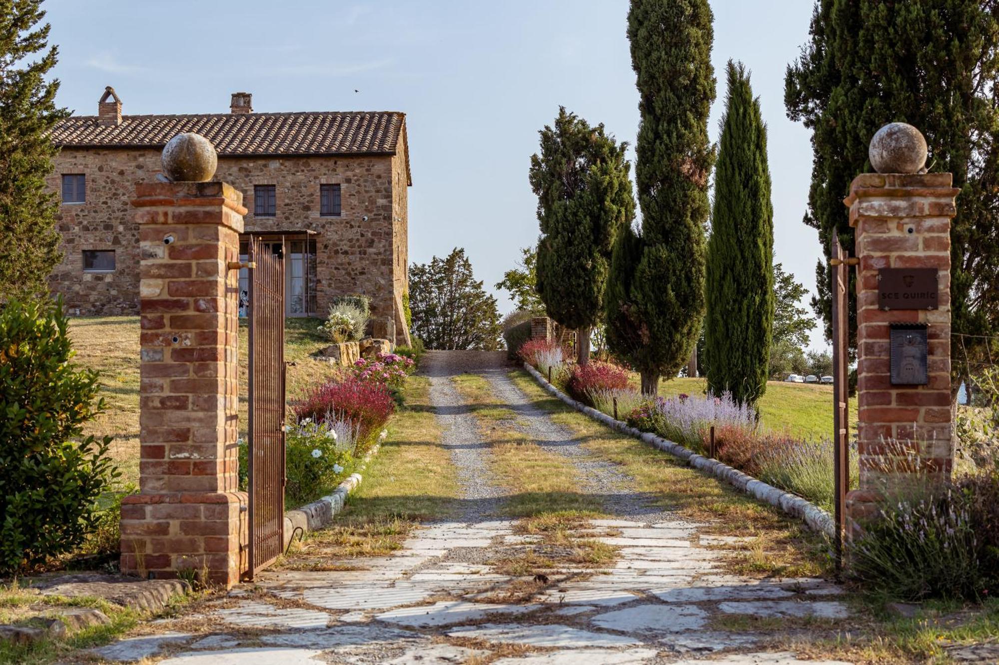 Sce Quiric Villa San Quirico dʼOrcia Kültér fotó