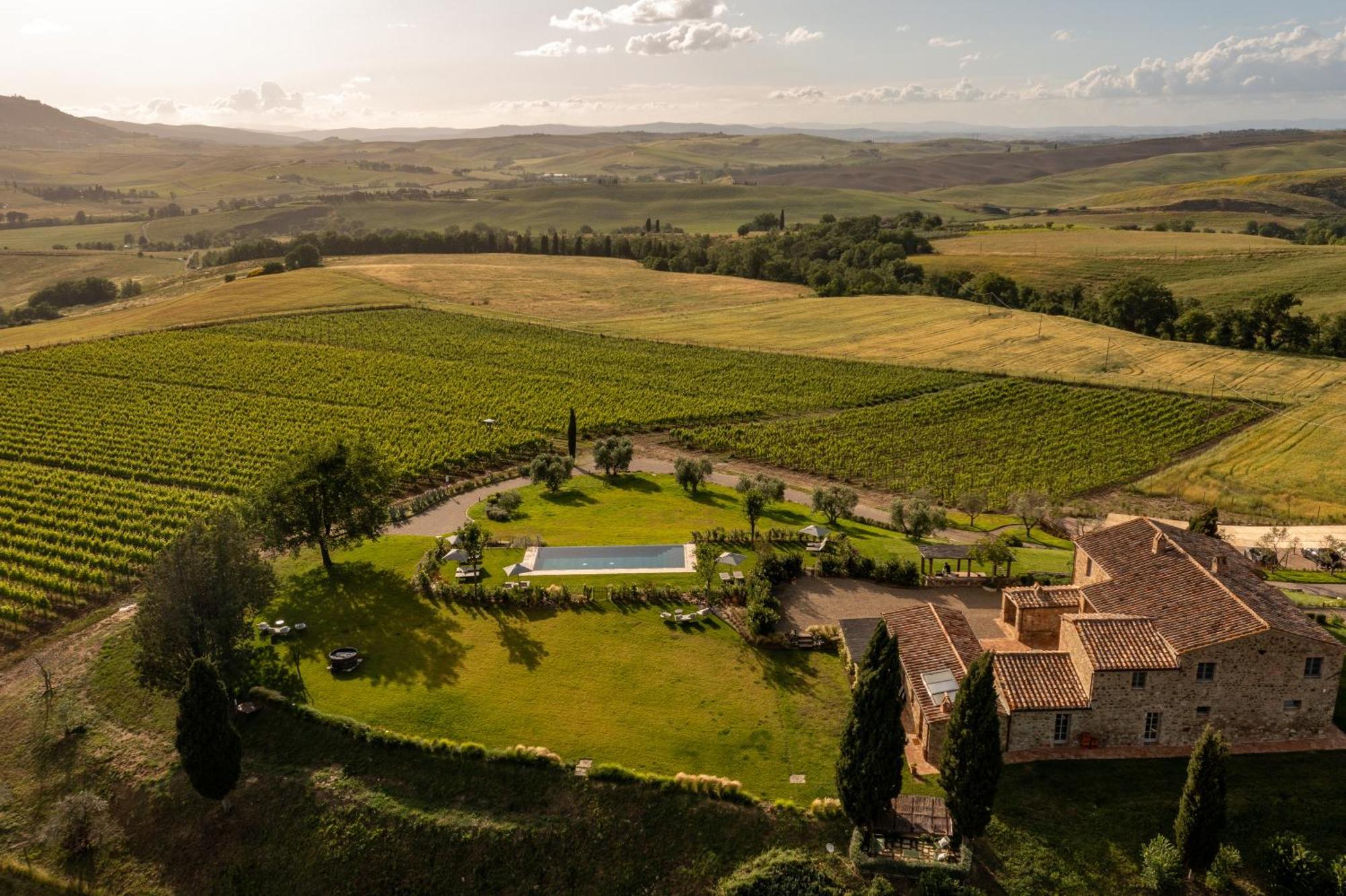 Sce Quiric Villa San Quirico dʼOrcia Kültér fotó