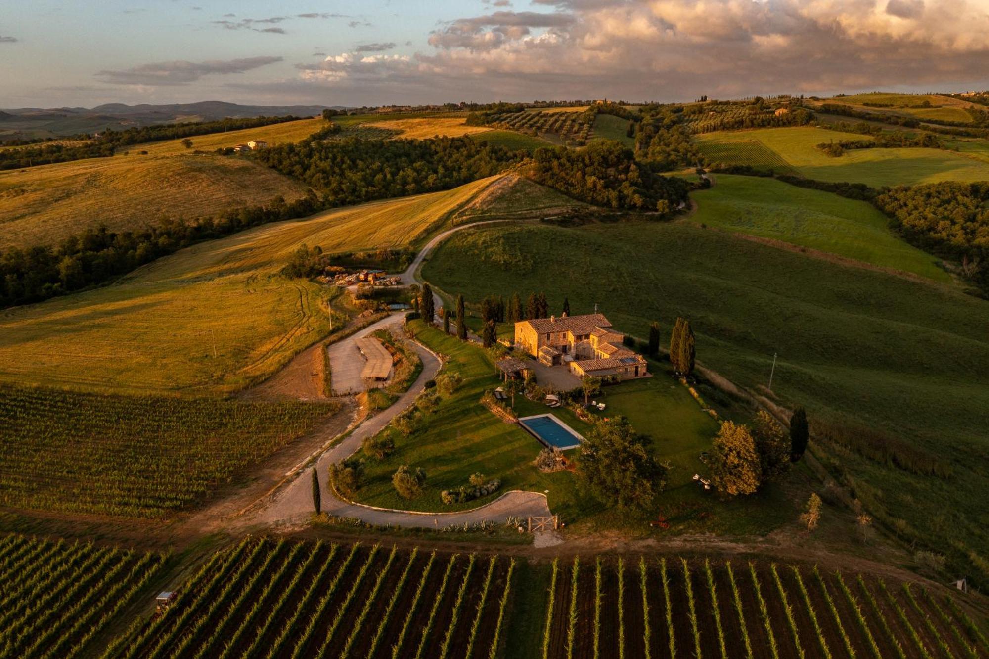 Sce Quiric Villa San Quirico dʼOrcia Kültér fotó