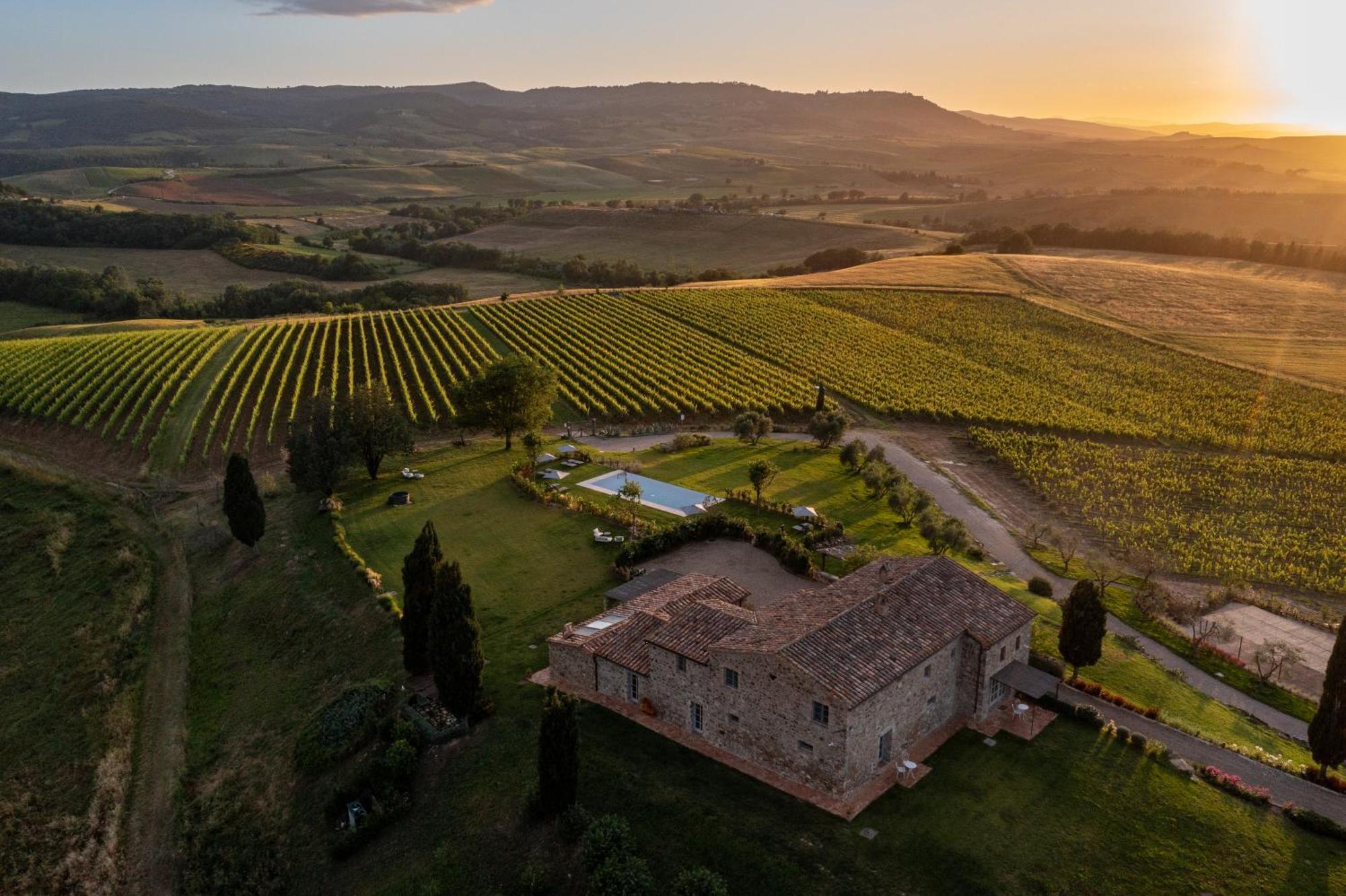 Sce Quiric Villa San Quirico dʼOrcia Kültér fotó