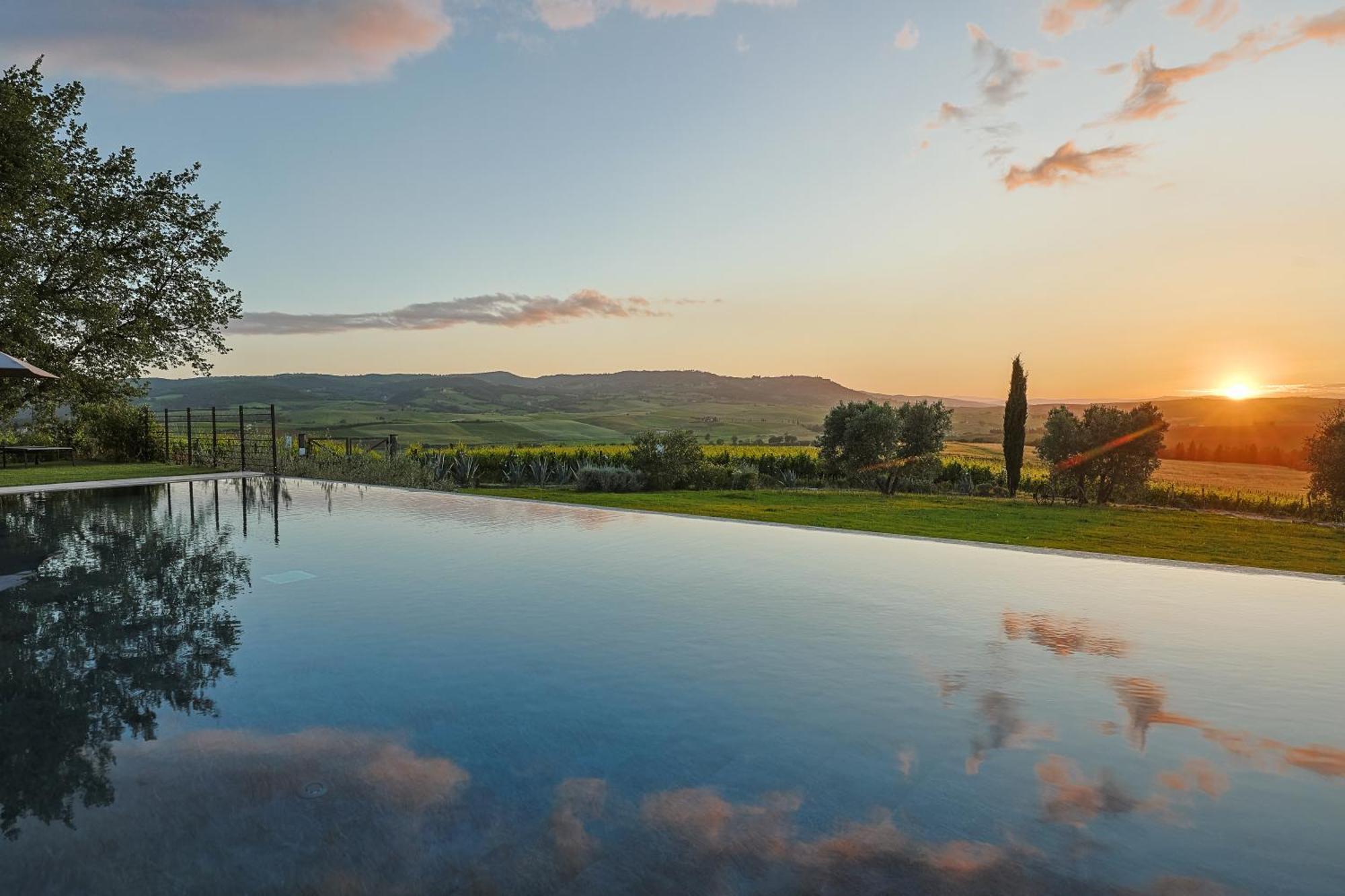 Sce Quiric Villa San Quirico dʼOrcia Kültér fotó